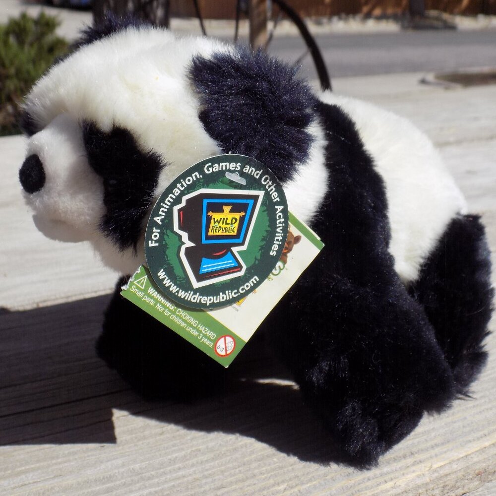 Wild Republic Panda Plush Bear, 2007 *